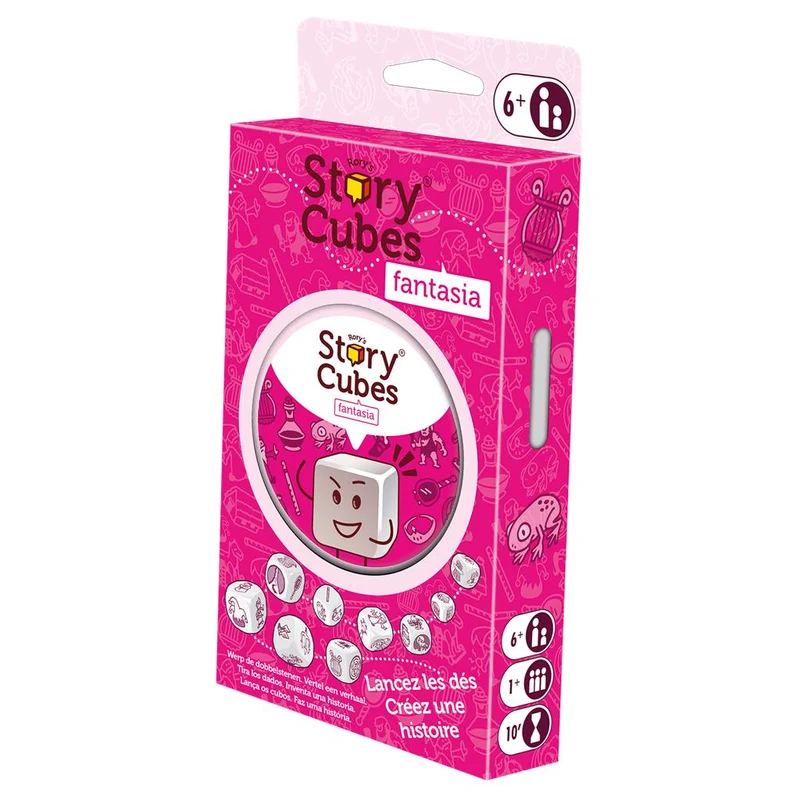 Story Cubes Fantasía - Juego de mesa - Zygomatic - 1-12 jugadores - 6+ años - 10 min