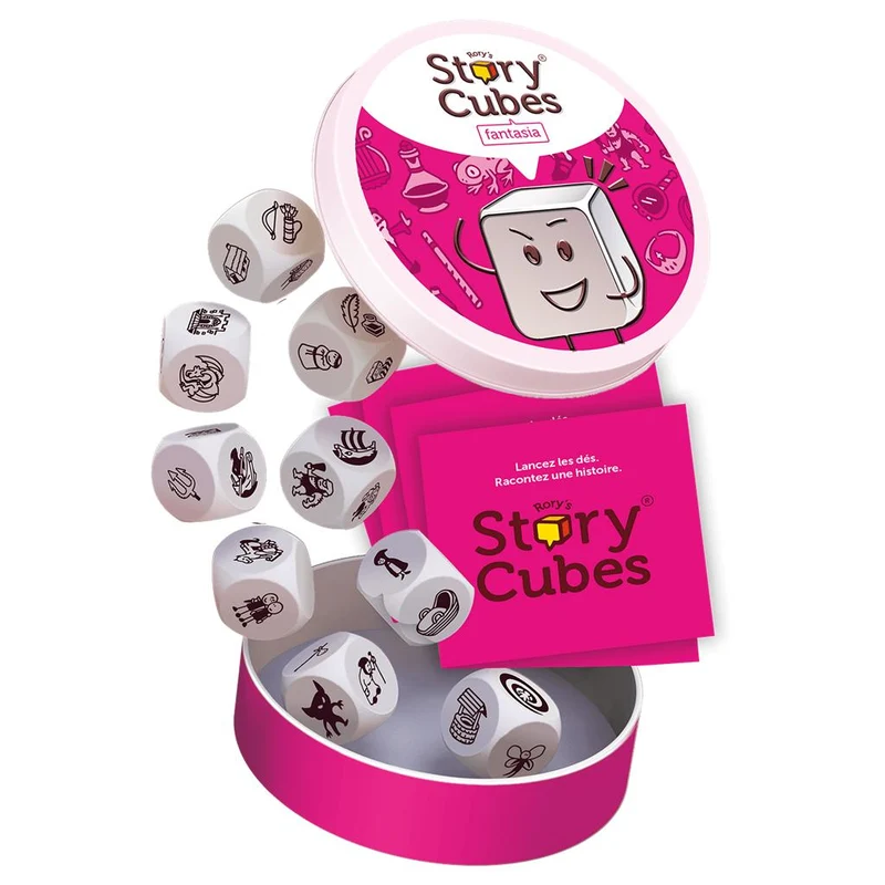 Story Cubes Fantasía - Juego de mesa - Zygomatic - 1-12 jugadores - 6+ años - 10 min
