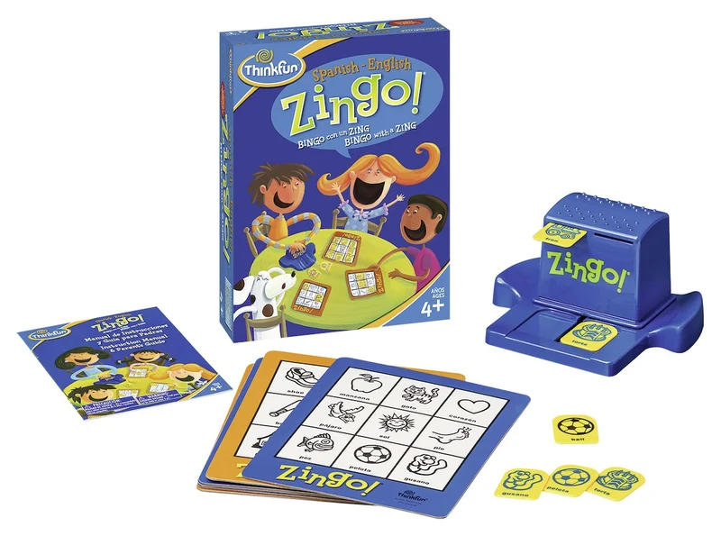 Bilingual Zingo - Juego de mesa - Thinkfun - 4+ años