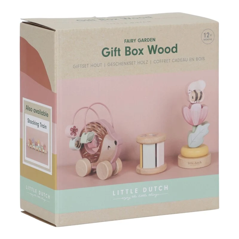 Caja regalo madera Fairy Garden · Little Dutch