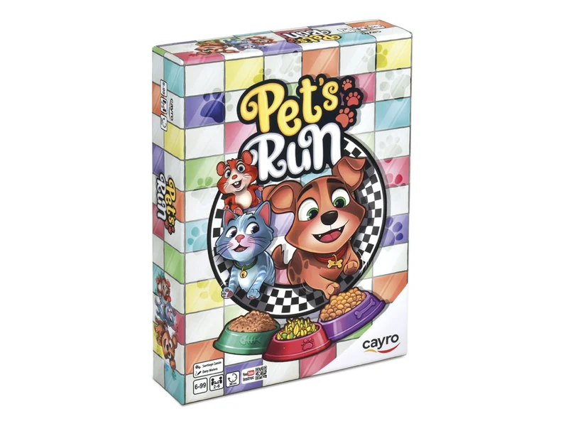 Pet’s Run - Juego de mesa - Cayro - 2-6 jugadores - 6+ años - 15-20 min