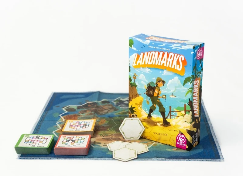 Landmarks - Juego de mesa - Tranjis - 2-10 jugadores - 10+ años - 20 min