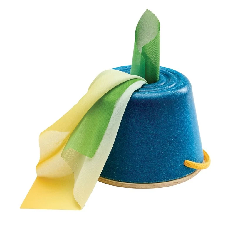 Cubo encaja pañuelos Montessori · Plantoys