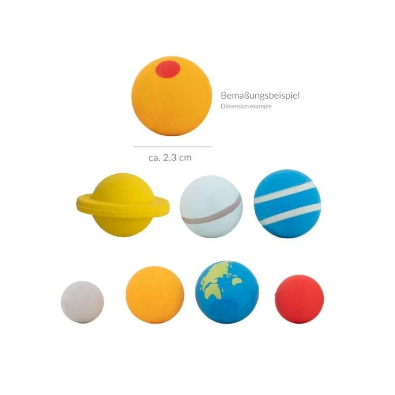 Gomas de borrar Sistema Solar · Moses