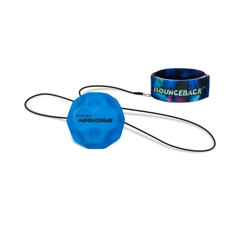 Pelota con cuerda elástica para muñeca LED · Waboba