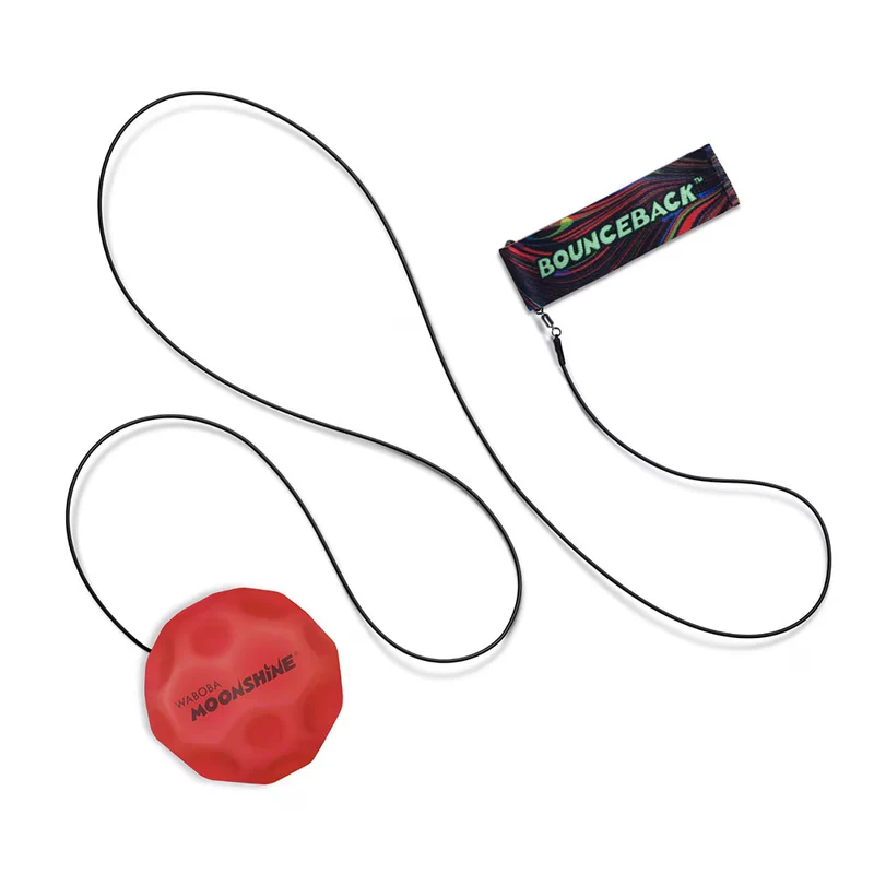 Pelota con cuerda elástica para muñeca LED · Waboba