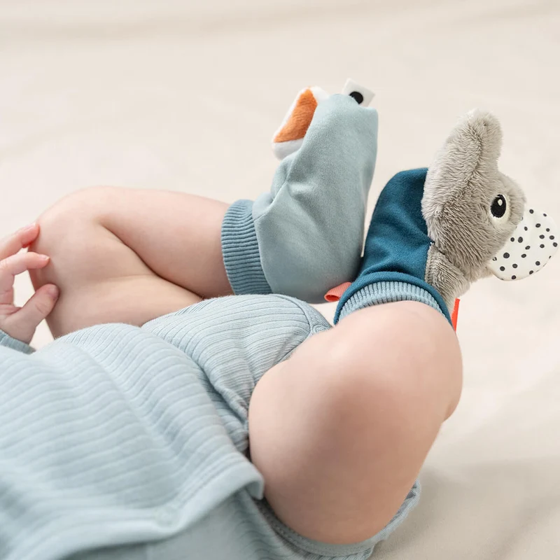 Calcetines de estimulación Playgroud Blue · Done by Deer