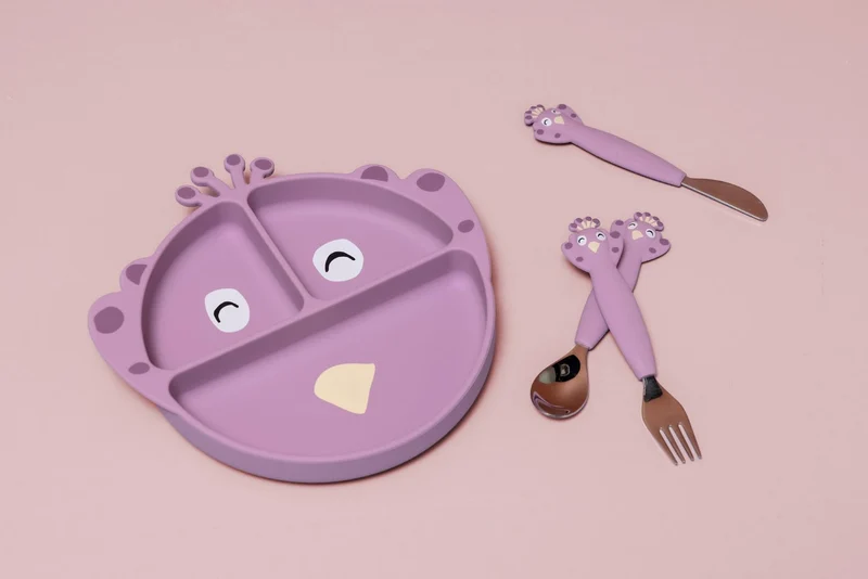 Plato compartimentos silicona Mrs. Peacock · Trixie