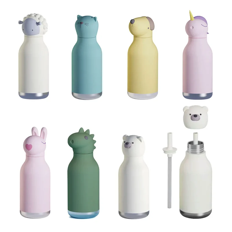 Botella Bestie Gato 460ml · Asobu