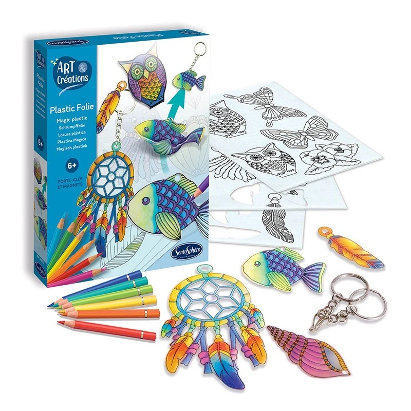 Plastic Folie Llaveros e Imanes