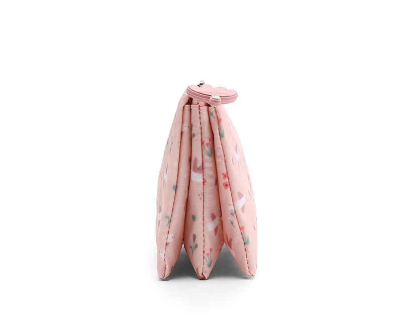 Estuche 3 compartimentos Blossom Birds