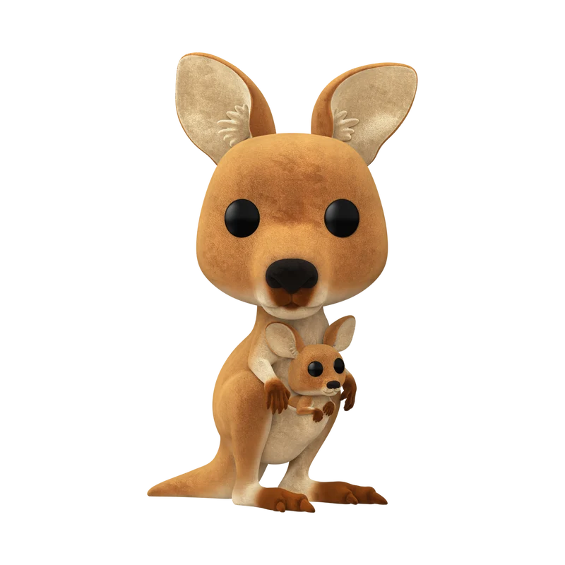 Funko Pop Vinyl: Animales Australianos - Canguro Flocked