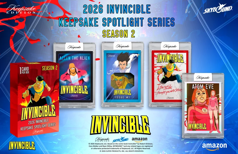 SUPER BREAK: Keepsake - 2026 Invincible Season 2 Spotlight Series Hobby Box