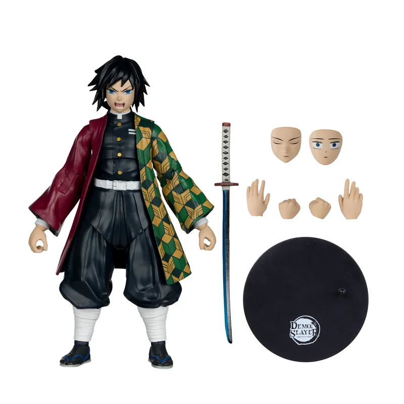 Mcfarlane Demon Slayer Season 3: Tomioka Giyu Expressions Variant 7 Pulgadas