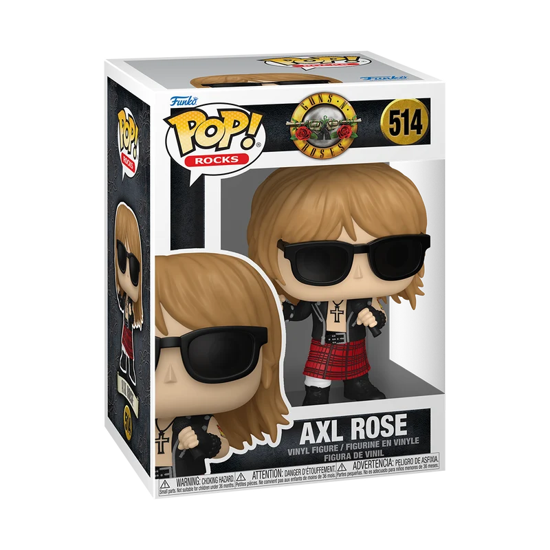 Funko Pop Rocks: Guns and Roses - Axl Rose Live and Let Die