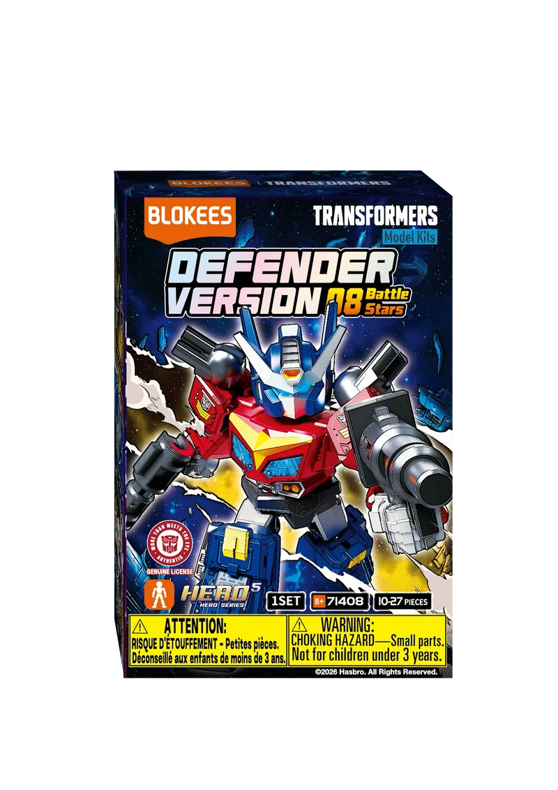 Blokees Transformers Defender Version: 08 Battle Stars UNITARIO 71408