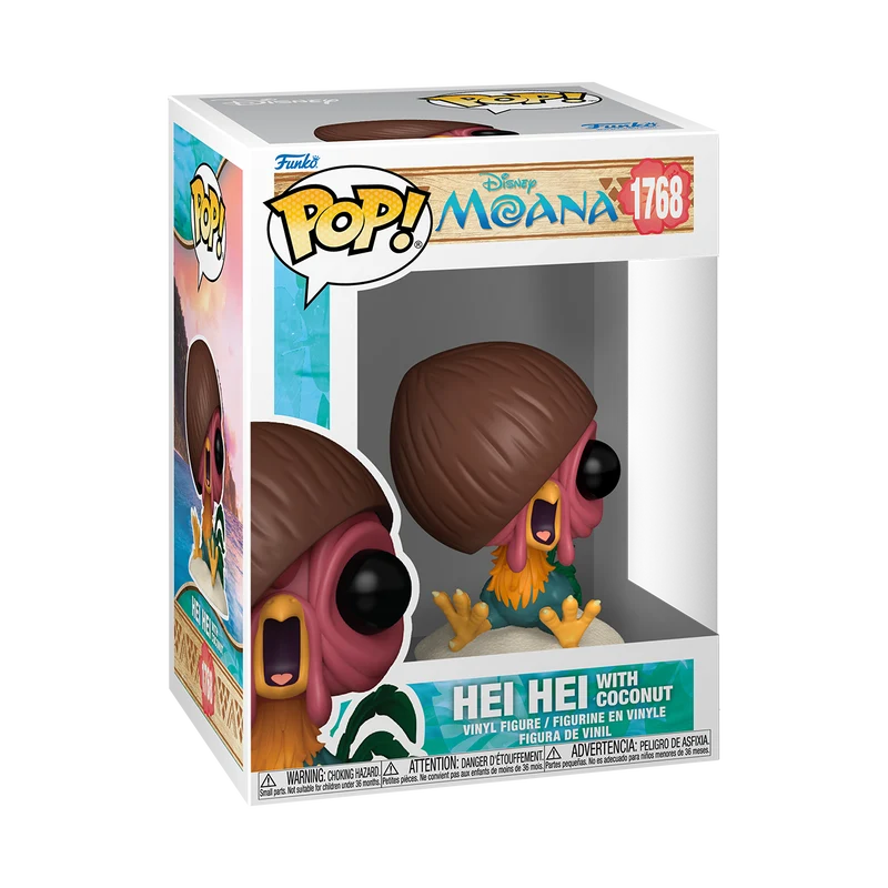 Funko Pop Disney: Moana - Hei Hei con Coco