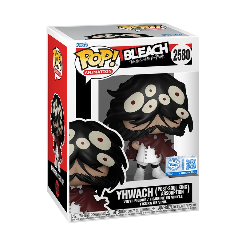 Funko Pop Animation: Bleach Thousand Year Blood War - Yhwach Power del Rey Alma Exclusivo