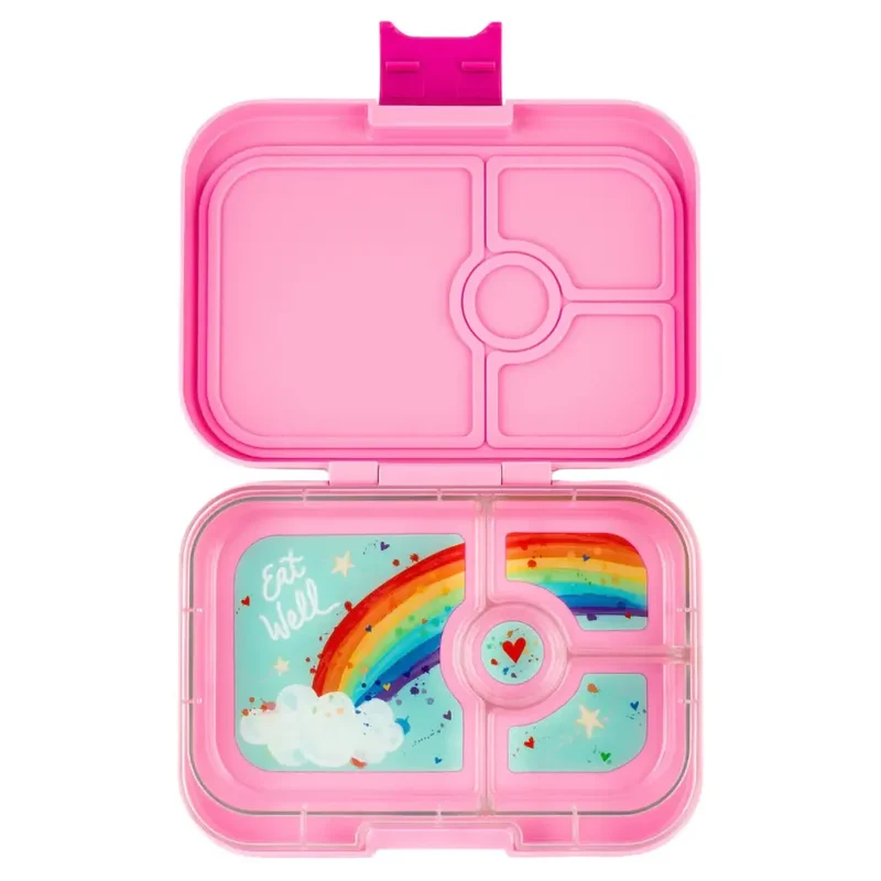 Yumbox Panino 4 compartimentos Power Pink Rainbow