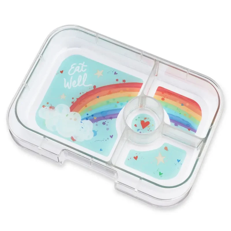 Yumbox Panino 4 compartimentos Power Pink Rainbow