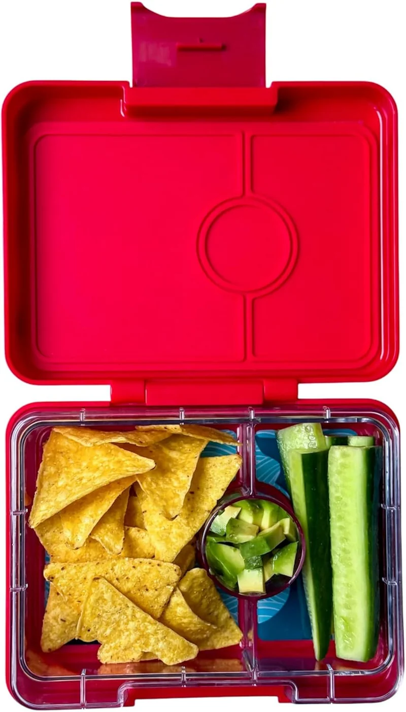Yumbox Snack 3 compartimentos Rojo Tiburon
