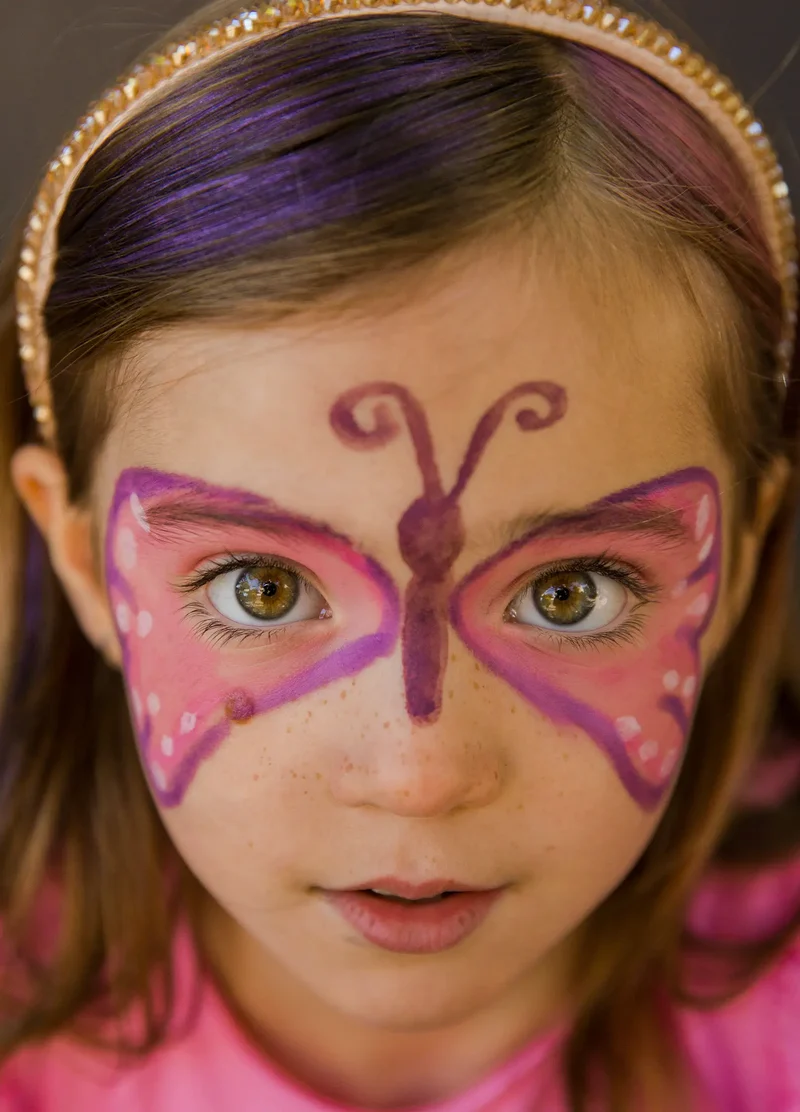 Kit 4 colores pintura de cara Butterfly · Namaki