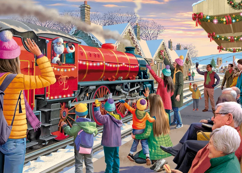 Falcon - The Festive Express (500XL pieces)