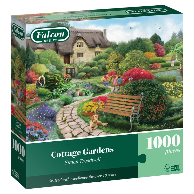 Falcon - Cottage Gardens (1000 pieces)
