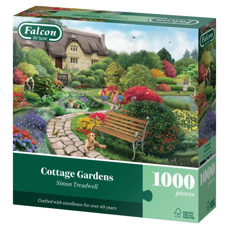 Falcon - Cottage Gardens (1000 pieces)