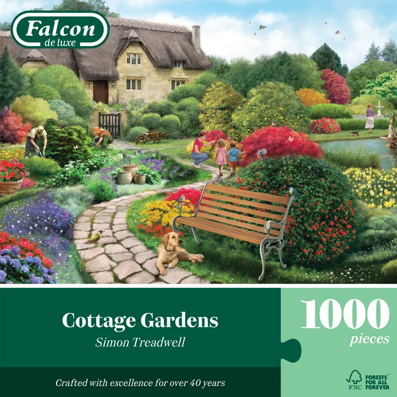 Falcon - Cottage Gardens (1000 pieces)