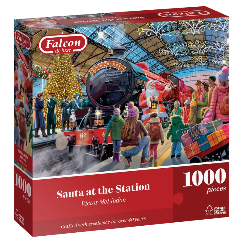 Falcon - Santa at the Station (1000 pieces)
