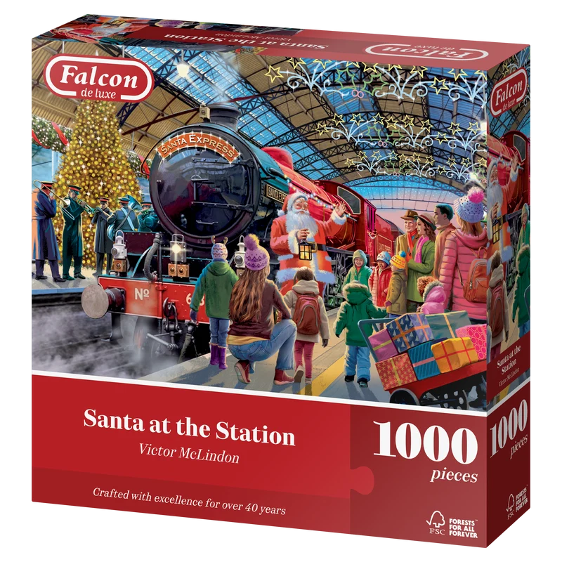 Falcon - Santa at the Station (1000 pieces)
