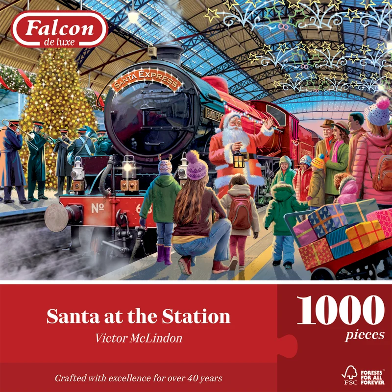 Falcon - Santa at the Station (1000 pieces)