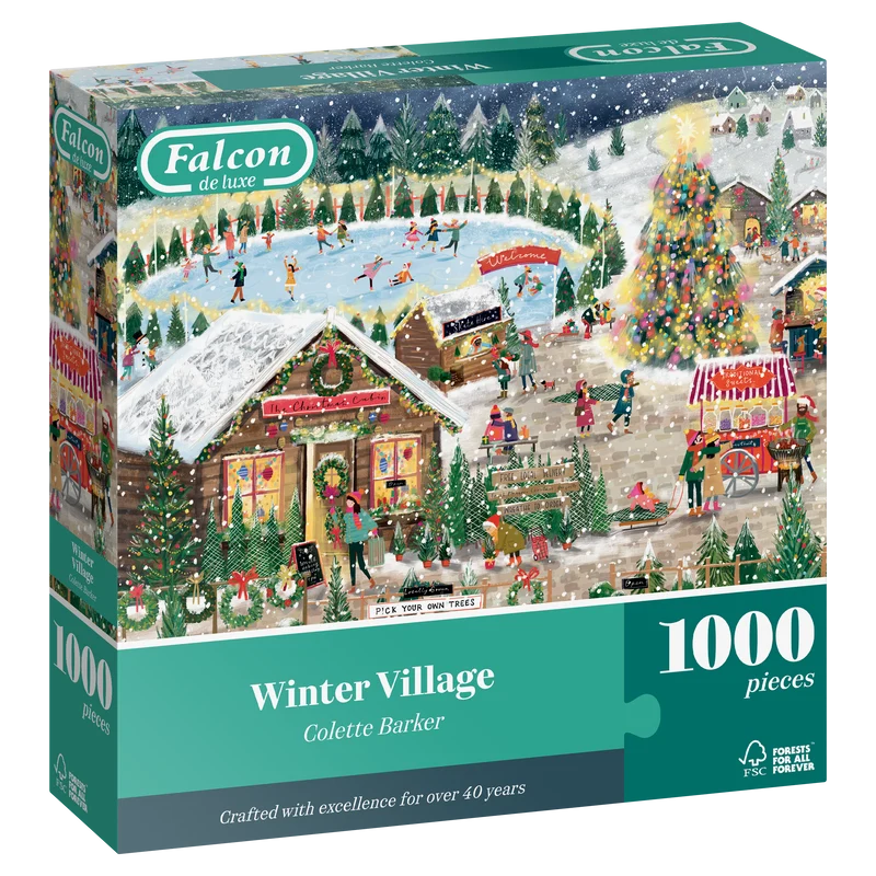 Falcon - Winter Village (1000 pieces)