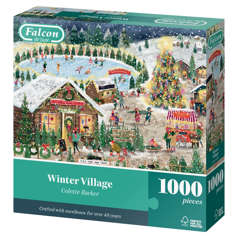 Falcon - Winter Village (1000 pieces)