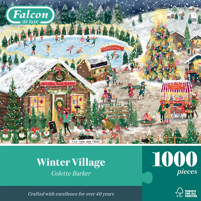 Falcon - Winter Village (1000 pieces)