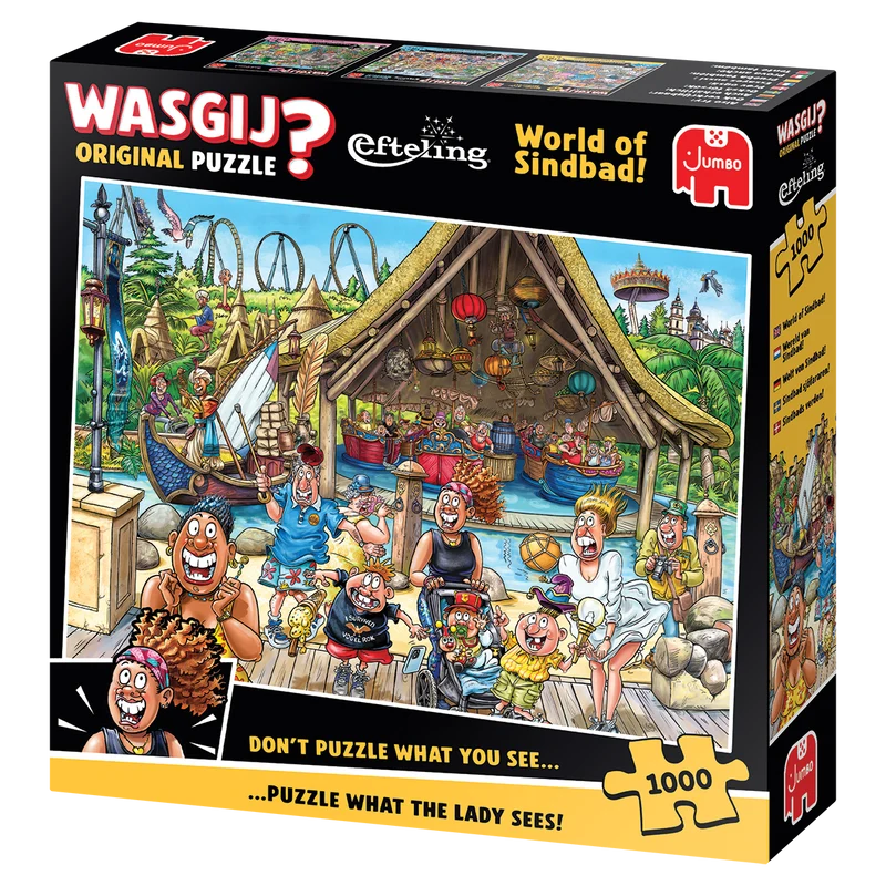 Wasgij Original Efteling - World of Sindbad! (1000 pieces)