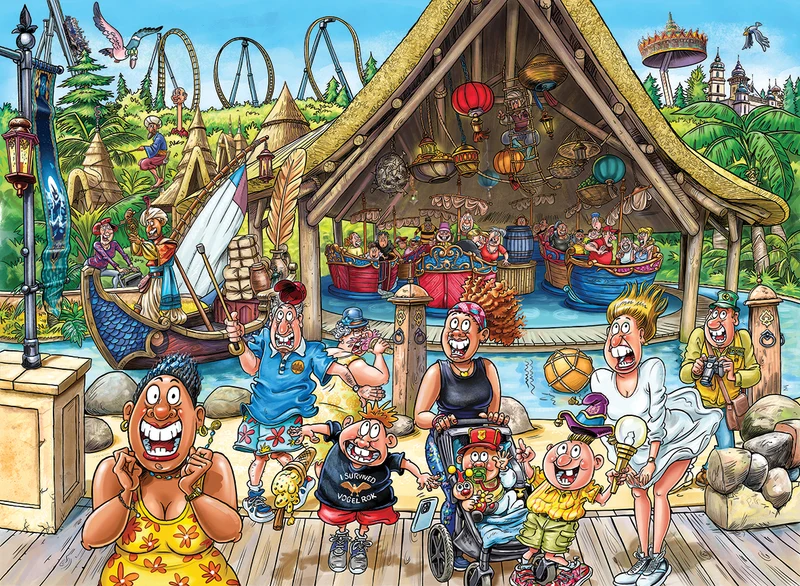 Wasgij Original Efteling - World of Sindbad! (1000 pieces)
