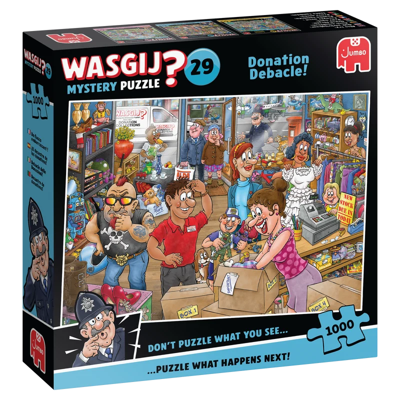Wasgij Mystery 29 - Donation Debacle! (1000 pieces)