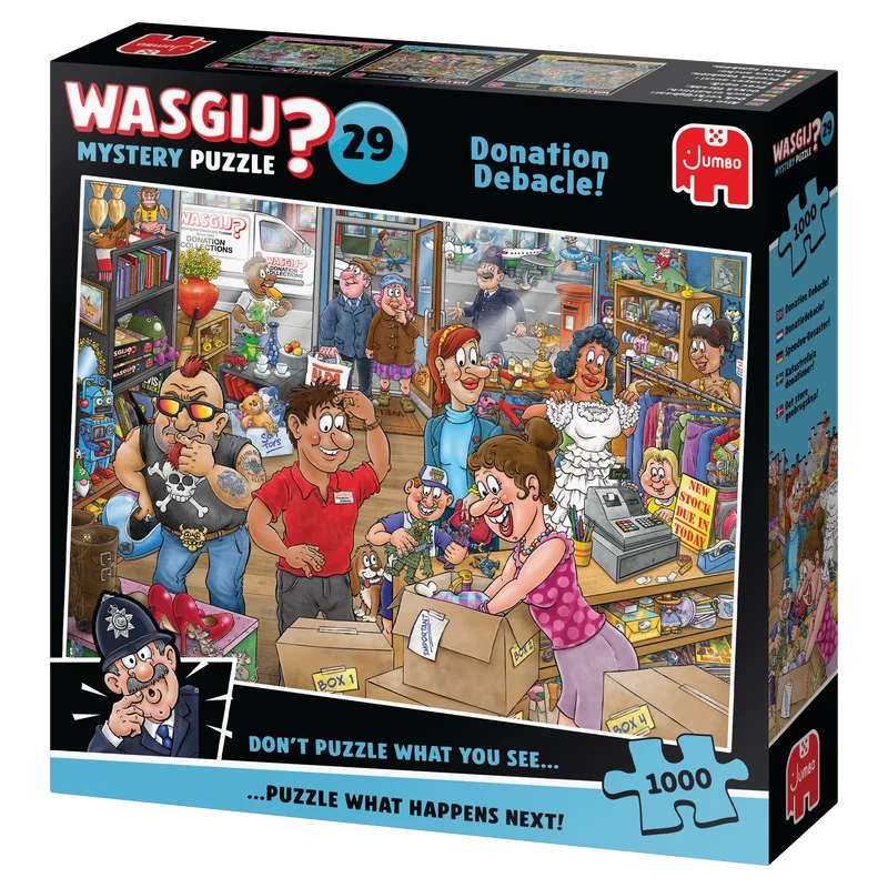 Wasgij Mystery 29 - Donation Debacle! (1000 pieces)