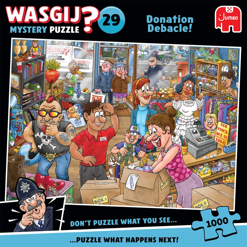 Wasgij Mystery 29 - Donation Debacle! (1000 pieces)