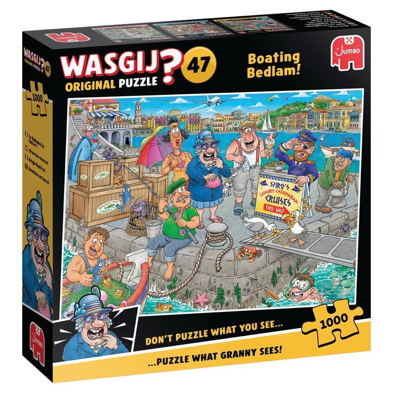 Wasgij Original 47 - Boating Bedlam! (1000 pieces)