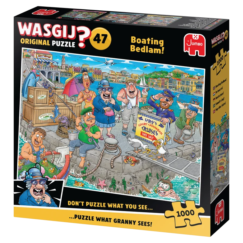 Wasgij Original 47 - Boating Bedlam! (1000 pieces)