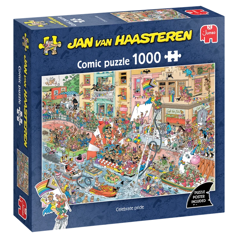 Jan van Haasteren - Celebrate Pride! (1000 pieces)