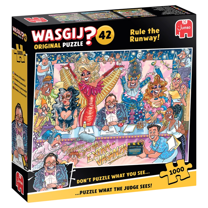 Wasgij Original 42 - Rule the Runway! (1000 pieces)