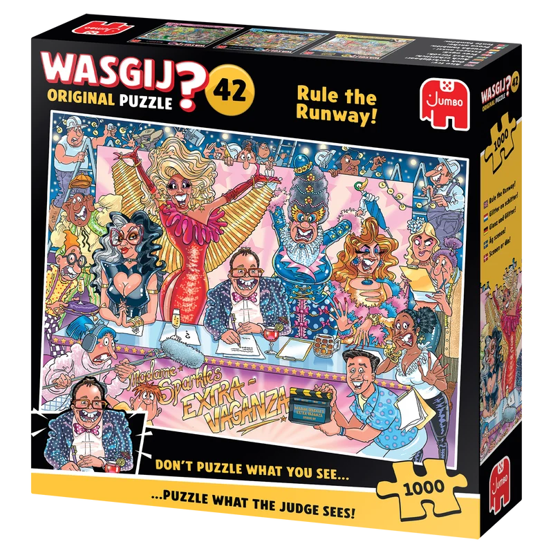 Wasgij Original 42 - Rule the Runway! (1000 pieces)