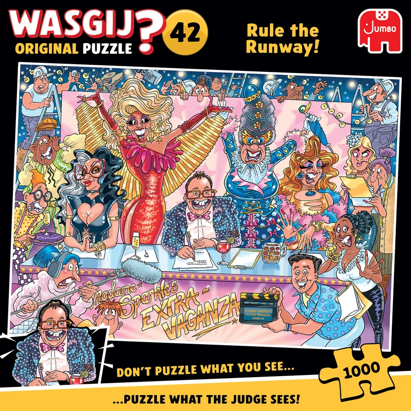Wasgij Original 42 - Rule the Runway! (1000 pieces)