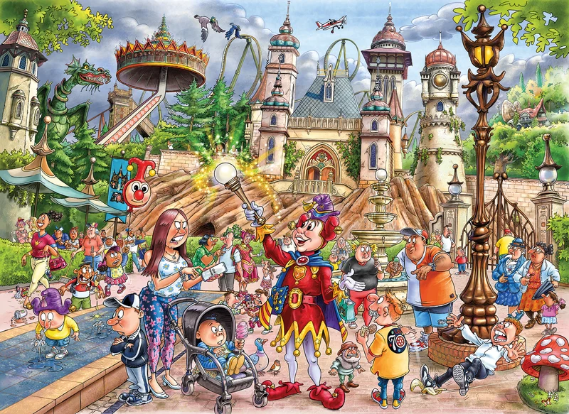 Wasgij Mystery Efteling - World of Wonders! (1000 pieces)