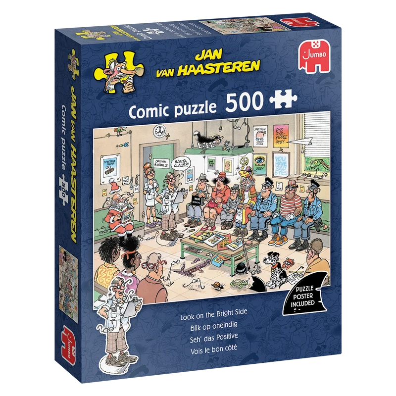 Jan van Haasteren - Look on the Bright Side (500 pieces)
