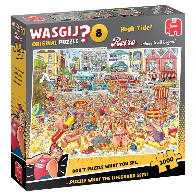 Wasgij Retro Original 8 - High Tide! (1000 pieces)